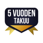 Viiden vuoden takuu